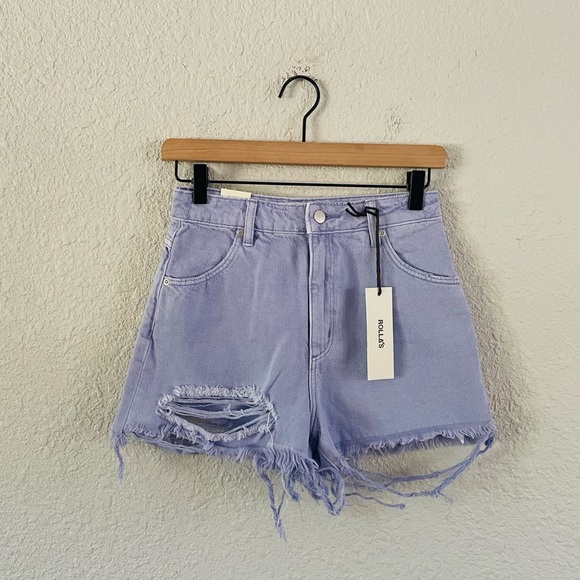 Rolla’s Dusters Short Layla Wisteria NWT - Picture 1 of 12